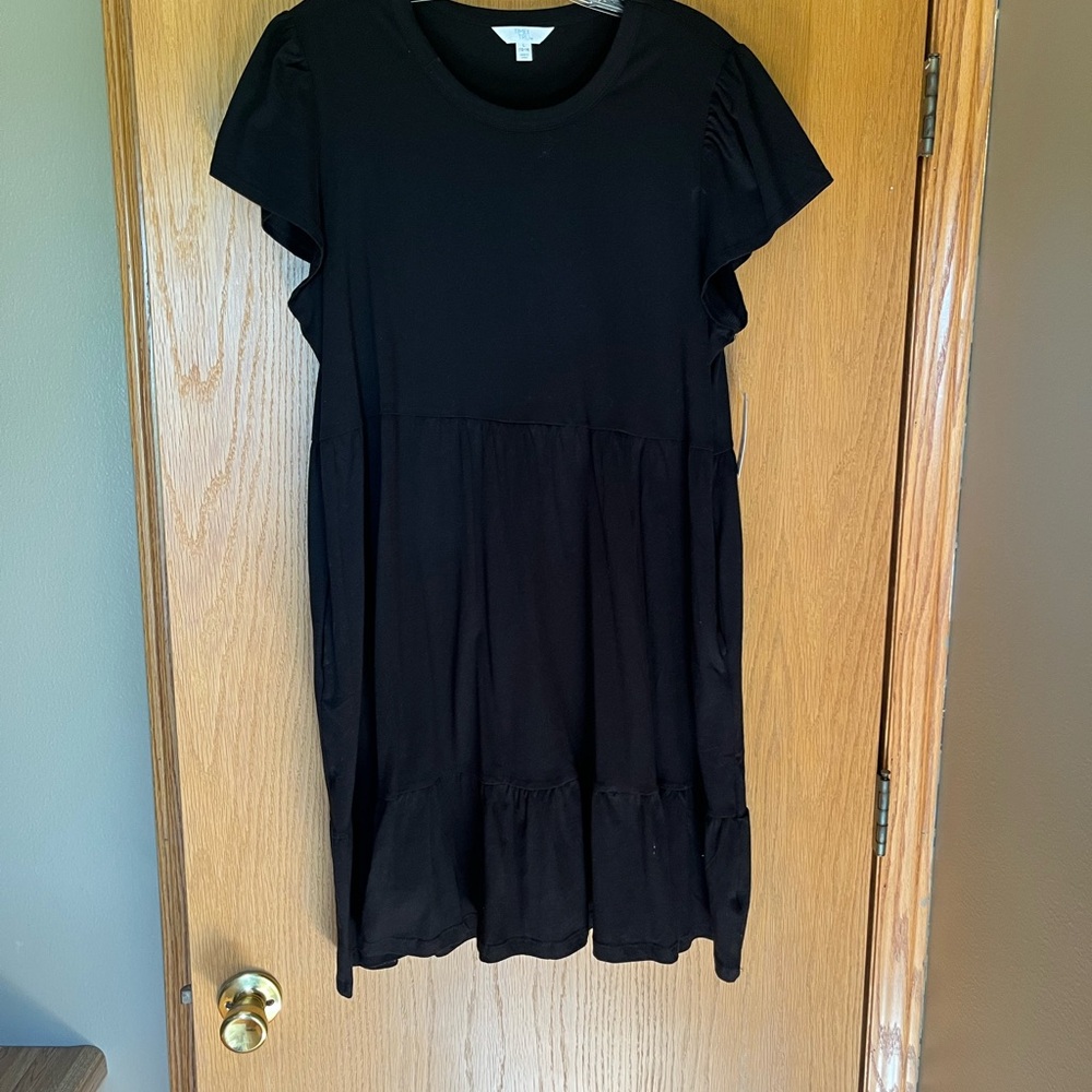 Time and Tru Black Dress